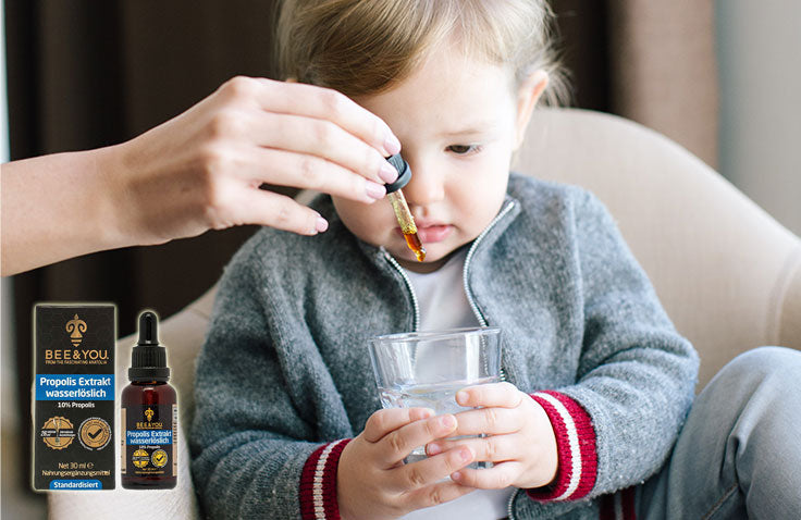 Wie Sie ihrem Kind Propolis schmackhaft machen können
