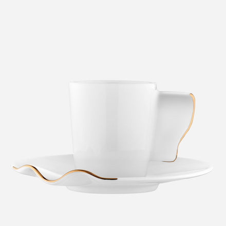 Koleksiyon Kaffa Kaffeetassen - 6er Set Gold