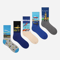 City Socks mid calf