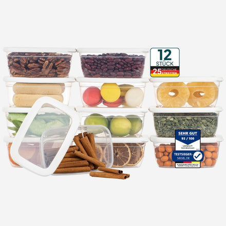 12x750 - Vorratsdosen mit Deckel