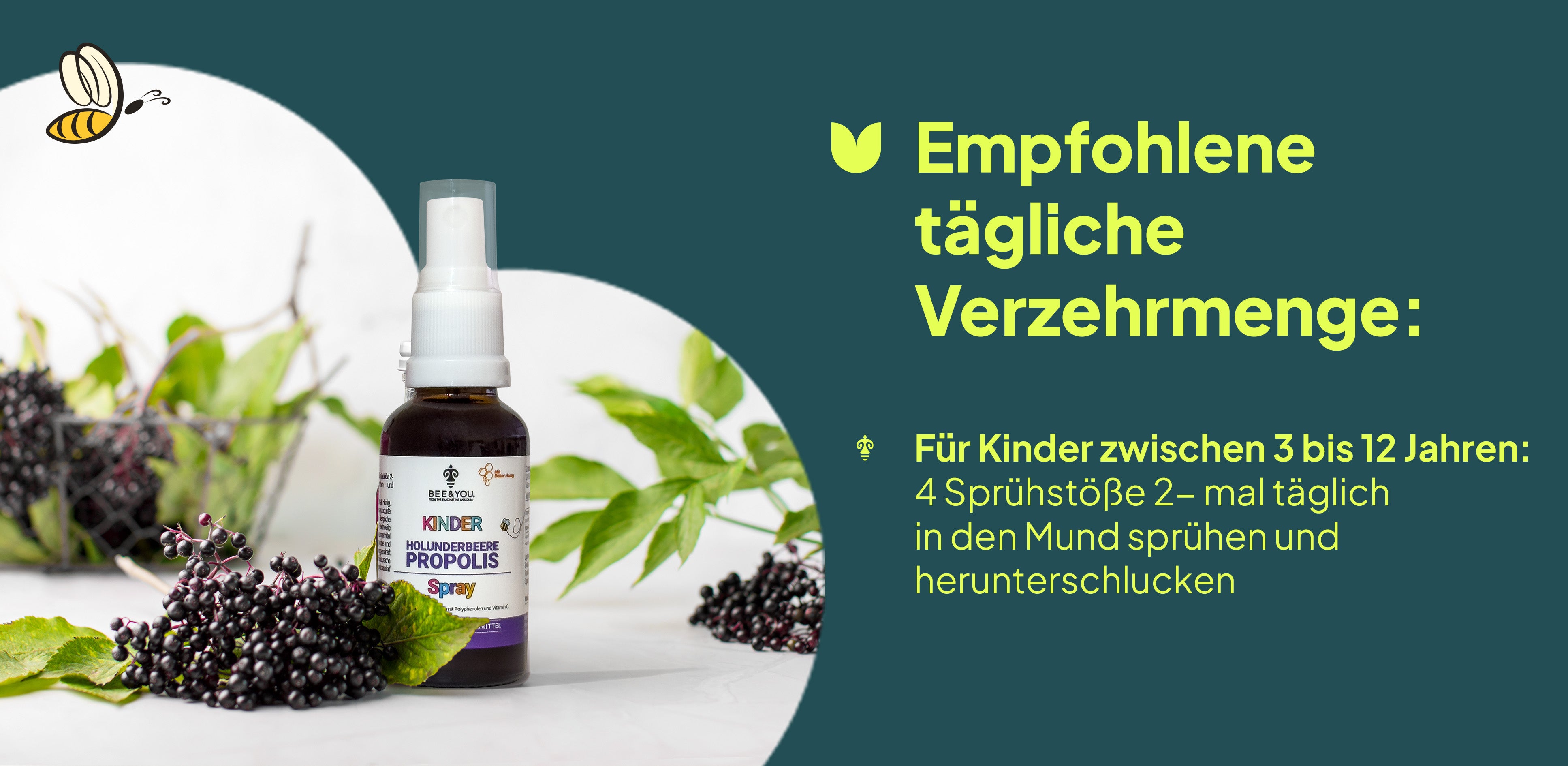 Holunderbeere Spray für Kinder A+ 3