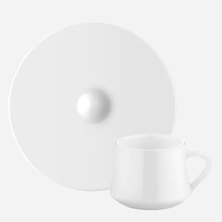 Koleksiyon Sufi Kaffeetassen - 6er Set Weiß