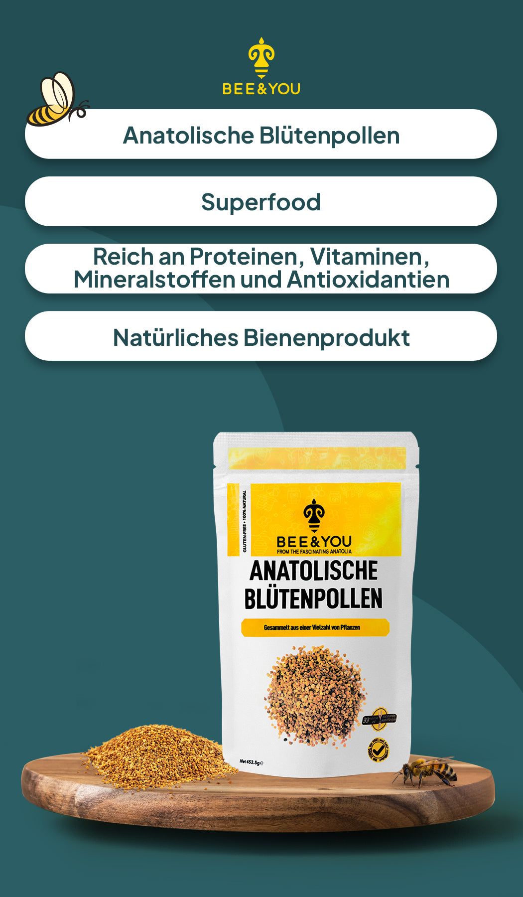 Blütenpollen A+ 1