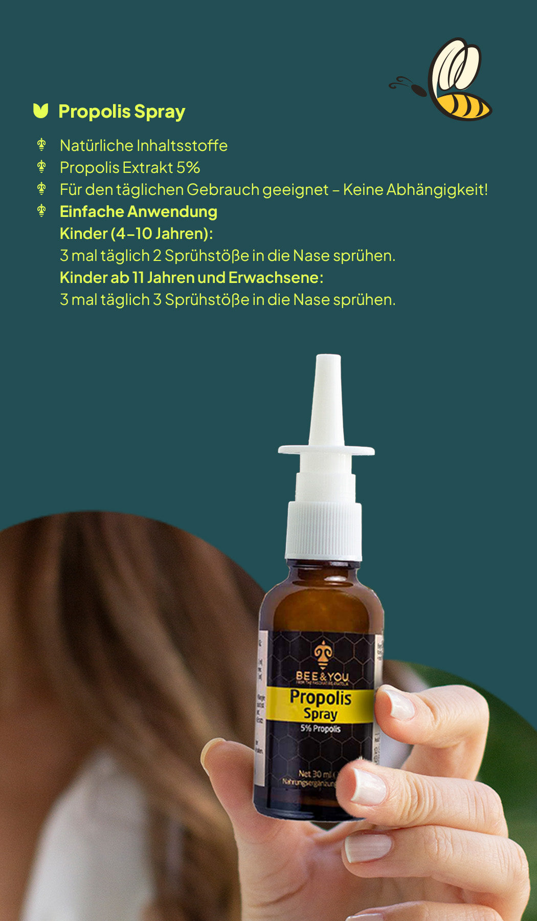 Propolis Spray & Halsspray A+ 3