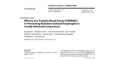 Effects of Propolis on Lung Cancer