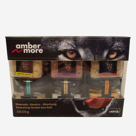 amber more- Meersalz Gewürzmischung 6x25g
