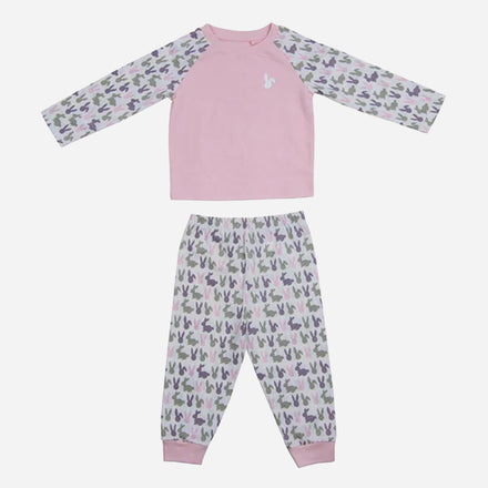 Pyjama-Set mit Aufdruck