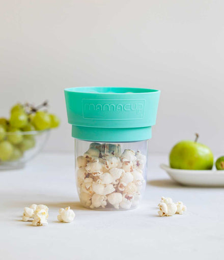 TÜRKIS Auslaufsicherer Behälter für Snacks