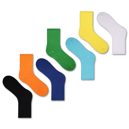 farbige Socken midi cut